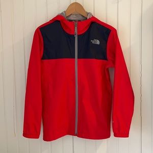 Boys North Face Rain Jacket / Windbreaker SZ L